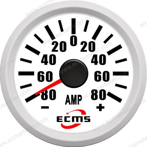 ECP工程机械设备车用船用船舶游艇指针电流表80A
