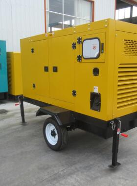 20kw/50kw/100kw/150kw柴油发电机组移动拖车野外户外使用