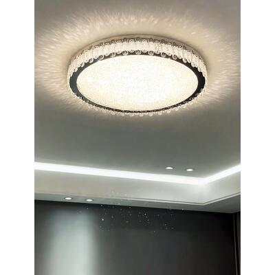 客厅吸顶灯饰全屋套餐组合现代简约大气中山新款主灯卧室水晶灯具