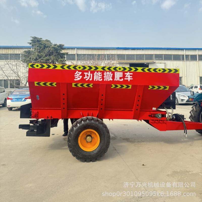 有机肥撒肥车大型撒粪车养殖场农用撒粪机鸡粪猪粪农家肥扬粪机
