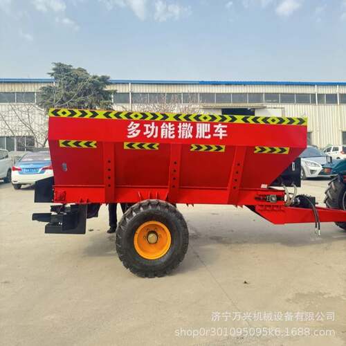 有机肥撒肥车大型撒粪车养殖场农用撒粪机鸡粪猪粪农家肥扬粪机