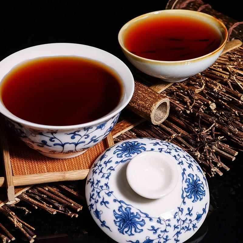 普洱茶散茶 三级熟茶永明茶厂陈年熟茶散料散装陈香陈韵