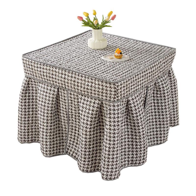 批发加厚烤火罩新款电炉罩家用正方形烤火桌罩套桌布电暖桌烤火炉