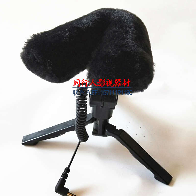 适合SENNHEISER森海MKE440立体声话筒专用防风毛衣毛罩防风罩国产