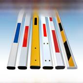 道闸杆八角直杆停车场拦车杆小区门口栏杆挡车杆铝合金门禁起落杆