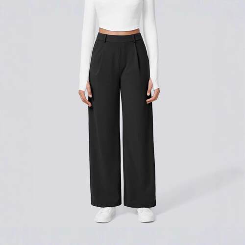 Women's pocket suit pants