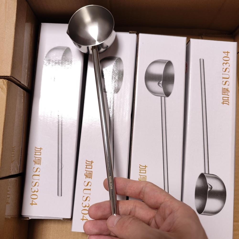 太好用了！304不锈钢泼油勺子长柄烧油浇油厨房热油小锅专用小勺
