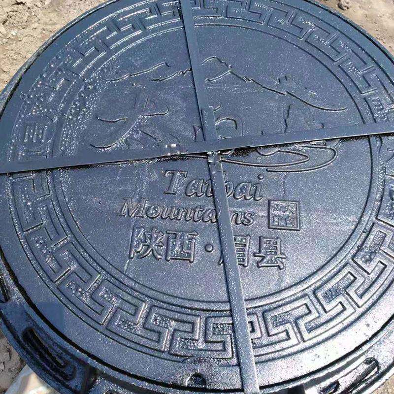 防降球墨沉962铸铁井盖圆型重型马路下水道污水井盖铸圆形井铁盖