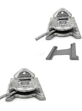 燕尾底锁 集装箱燕尾底锁 4555度固定锁 集装箱绑扎件 船舶固定件