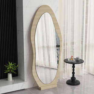 中古全身镜家用落地镜网红异型镜壁挂高级感穿衣镜卧室试衣镜子