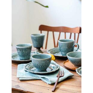 蕾丝花边餐具 法式 WAKASAMA 益子烧