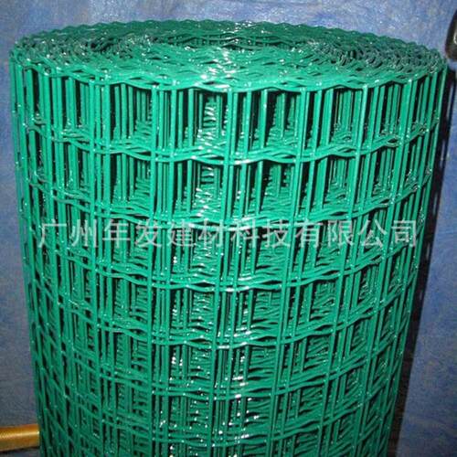 厂家燕尾柱大量供应浸塑养殖荷兰网 养鸡围栏网包塑绿色围栏
