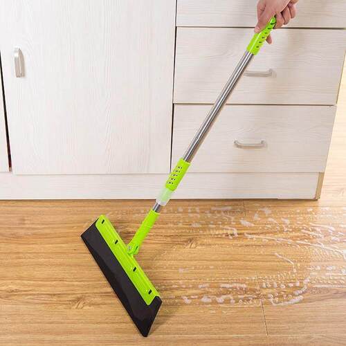 dry-wet dual bathroom wiper cleaning sweep home bath