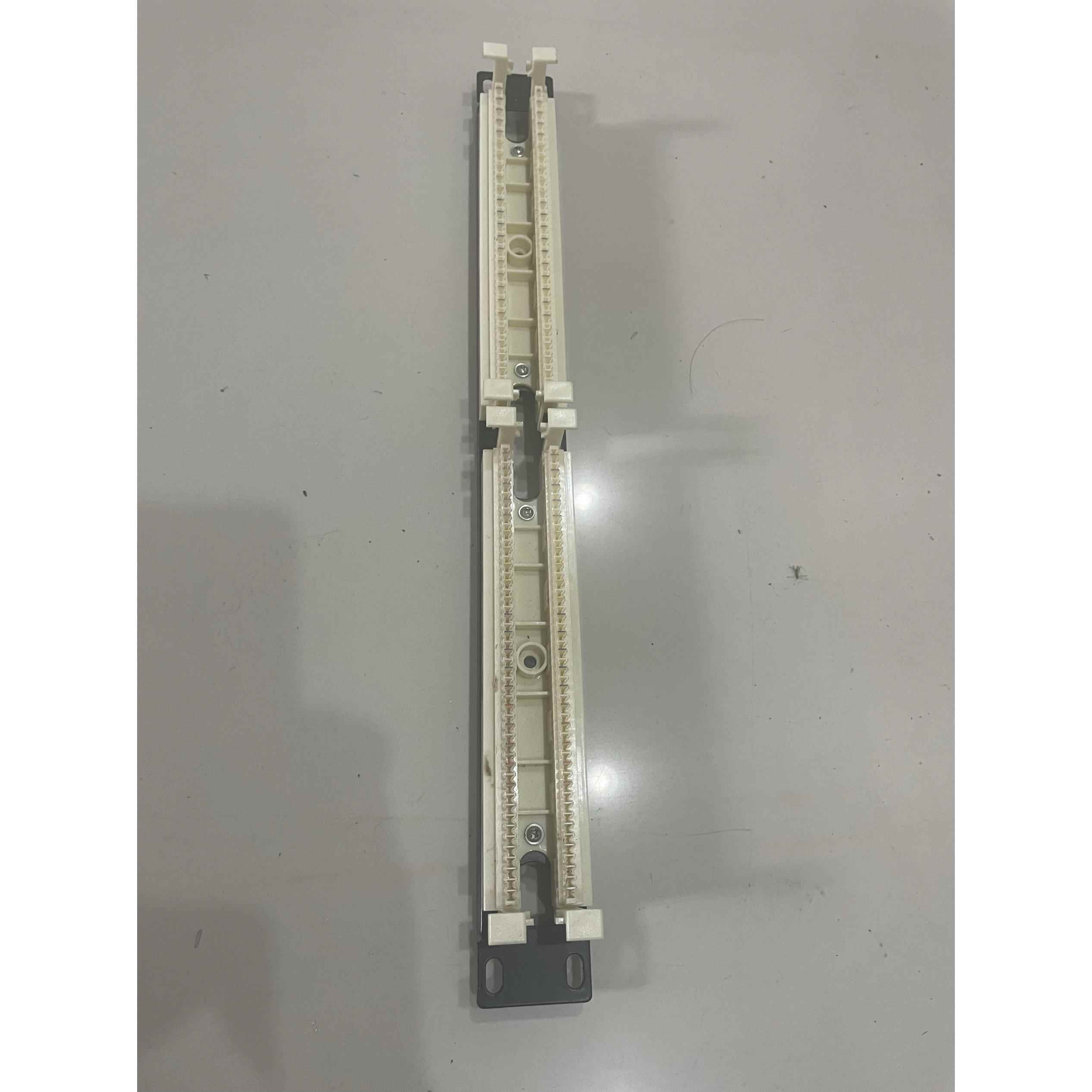AMP款100对110配线架电话配线架110跳线架语音配线架含模块