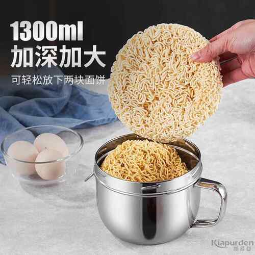 不锈钢蒸饭盒带盖单双层老式铁饭盒中小学生带饭盒圆形上班族饭缸