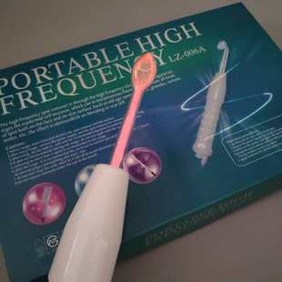 家用美容仪高周波电疗棒便携式电疗仪美容院用头皮头疗红光美容仪