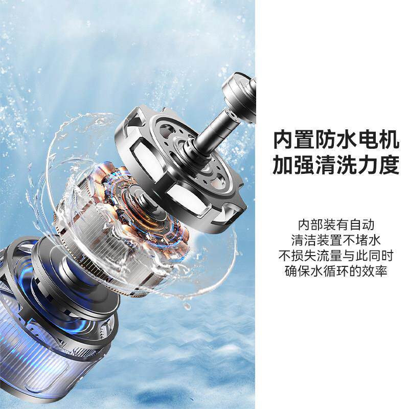 洗自动清分鱼马桶鱼缸器粪BLK便收集前置鱼便离器鱼缸过滤器