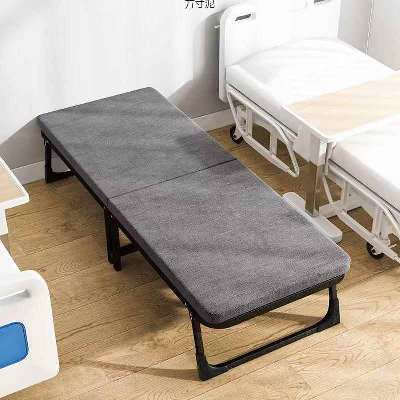 单人午休折叠床便携躺椅办公室午睡家用用陪护简易床单人外贸