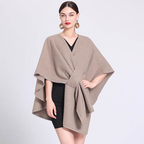 BIGWIG Women's Shawl Cardigan Cape Elegant Scarf Warm