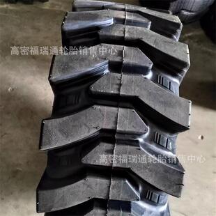 20耐磨抗造工程机械轮胎 16铲车加深花纹半实心轮胎16 20.5