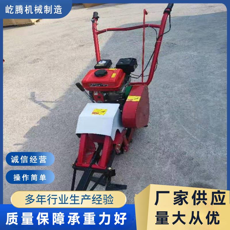 农用小型手扶式快速起蒜机铺放整齐汽油柴油大蒜收获机出土机