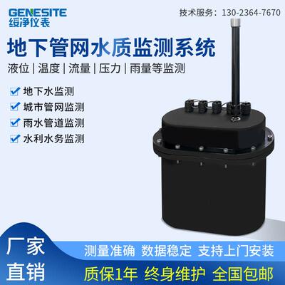 绥净地下管网监测系统水质多参数检测仪窨井污水口线 线上PH检测