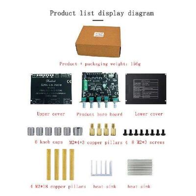 Amplifier Board Bass Theater Channel HIFI Power Subwoofer