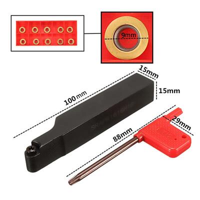 SRAPR1616H10 数控车床刀杆刀架+10片RPMT10TMO 刀片 组合套装