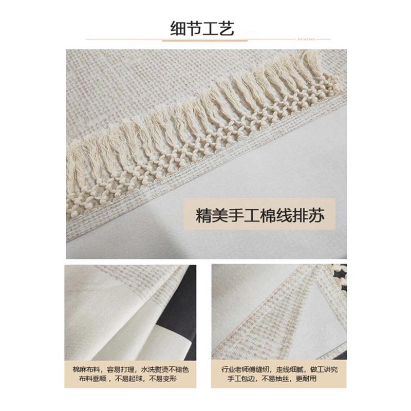 简约花卉植物挂毯布艺卧室客厅装饰画床头沙发背景墙挂画玄关壁画图片
