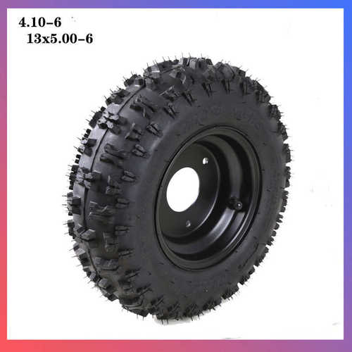儿童沙滩车13x5.00-6耐磨轮胎 卡丁车配件4.10-6轮胎轮耐久