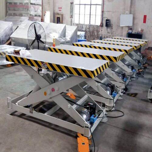 小体积大载重剪叉式升降台3吨E型光电感应升降机开料机自动上料台