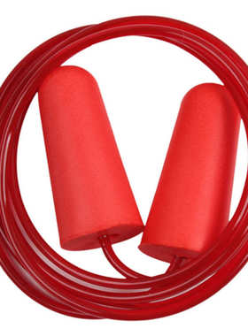 代尔塔103106 发泡PU 防噪音睡觉学习 带线耳塞 隔音降噪（盒装）