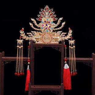 高档黑妈妈泰山奶奶王母娘娘冠凤观音子神明佛帽像帽像三凤神帽冠