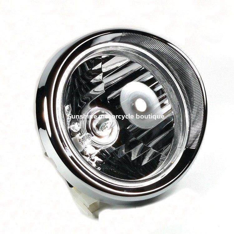 适用于HJ125-18/18C宝逸HJ150-11/11E摩托车大灯总成前大灯车头灯