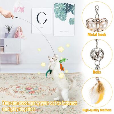 Suction Cup Simulation Bird Interactive Cat Toy Detachable R