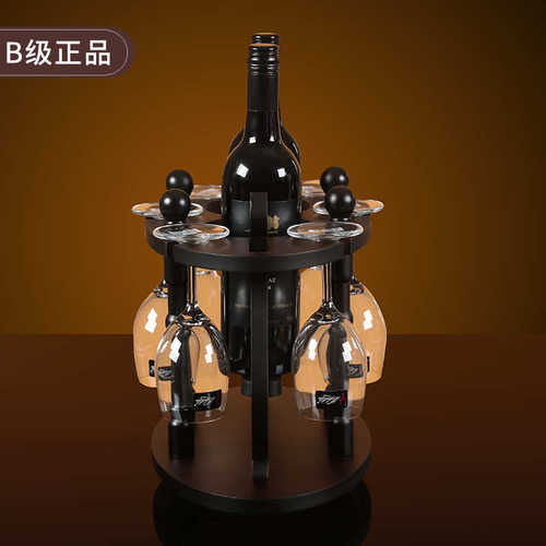 酒神牌圆鼎酒架红酒实木创意欧式酒架欧式葡萄酒酒架木质红酒架
