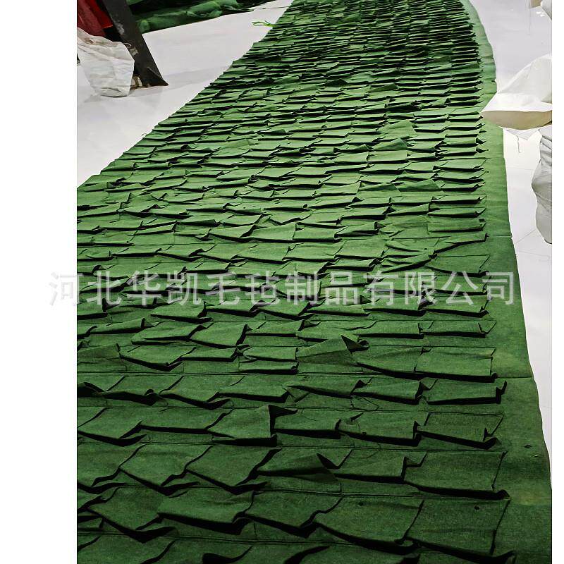 厂家销售36口壁挂式种植袋 植物墙 垂直绿化毛毡植物袋墙体灌溉布