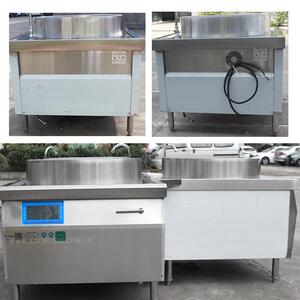 州拉8面676品字锅汤炉复合底兰肉老汤炉大功率商用羊煮面电磁灶0