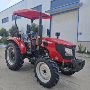 农用四驱504柴油拖拉机大马力开沟培土深松犁地机果园大棚作业