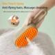 Spray Massage Steam Dog Foldi Button Pet One Cat Brush