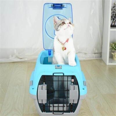 Pet Airbox Cat Cage Portable Out Cat Carrier Dog Rabbit