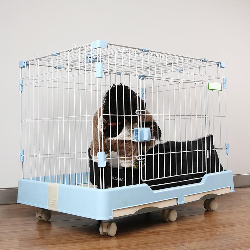 宠物狗笼子宠物用品直销 猫咪兔子带厕所宠物铁笼子 狗狗用品