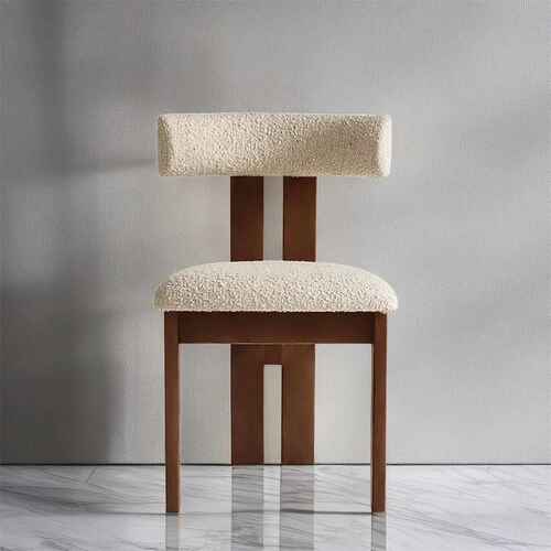 复古实木餐椅法式诧寂风家用书桌椅靠背椅北欧中古设计师化妆椅子