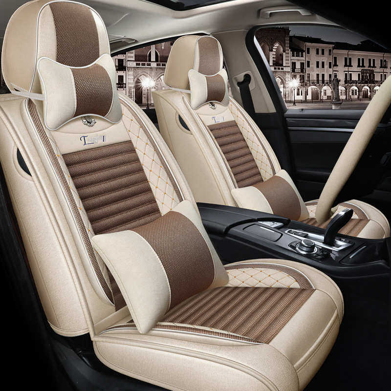 汽车座套四季通用车座垫新款布艺专用座椅套五座亚麻全包坐垫A16,汽车用品/电子/清洗/改装,通用座套/座垫,淘宝优惠券,粉丝福利购,淘宝优惠卷