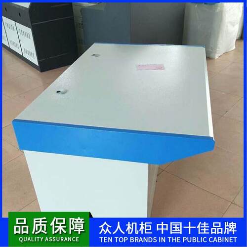 广州安防监控设备控制台厂家供应指挥中心调度工作操作台平面双联