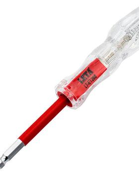 勒塔(LETA)5*75mm两用螺丝刀接触式验电笔电工验电笔工具LT-ET268