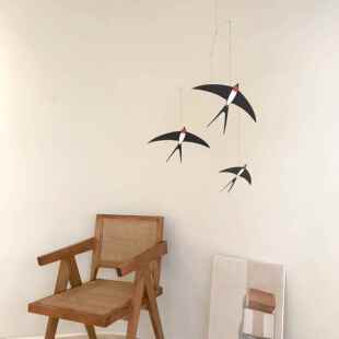 燕子动态平衡挂饰风铃 室内空中吊饰 宝宝房书房 生日礼 搬家礼