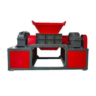 废旧橡胶轮胎金属撕碎机车轮毂电缆线旧家电电脑电视塑料桶粉碎机