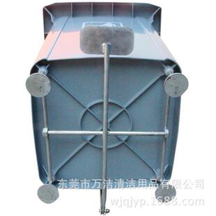 超宝牌B 垃圾桶中号收纳带盖塑料桶60升 001A60L脚踏式