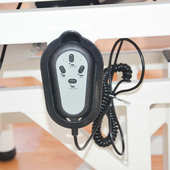 厂家供应五段位按摩床多功能电动升降多体位按摩床健身运动康禾